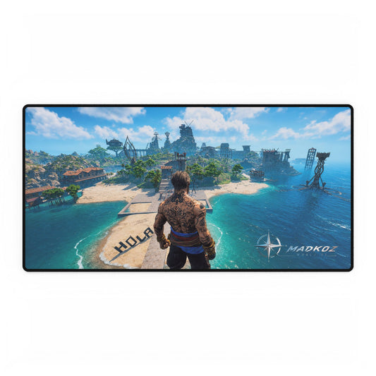 MADKOZ WORLD 01 — Premium Gaming Desk Mat